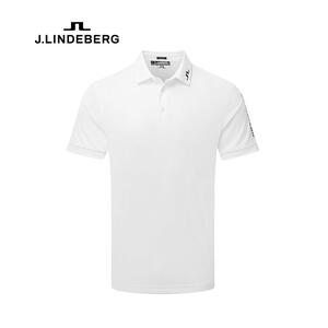 제이린드버그 골프웨어 흰색 남성반팔티셔츠 GMJT06337-0000
