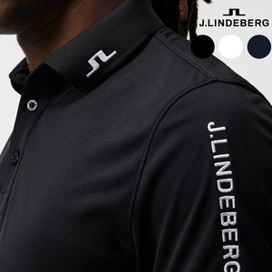 제이린드버그 골프웨어 검정색 GMJT06337 레귤러핏 남성반팔 골프티셔츠